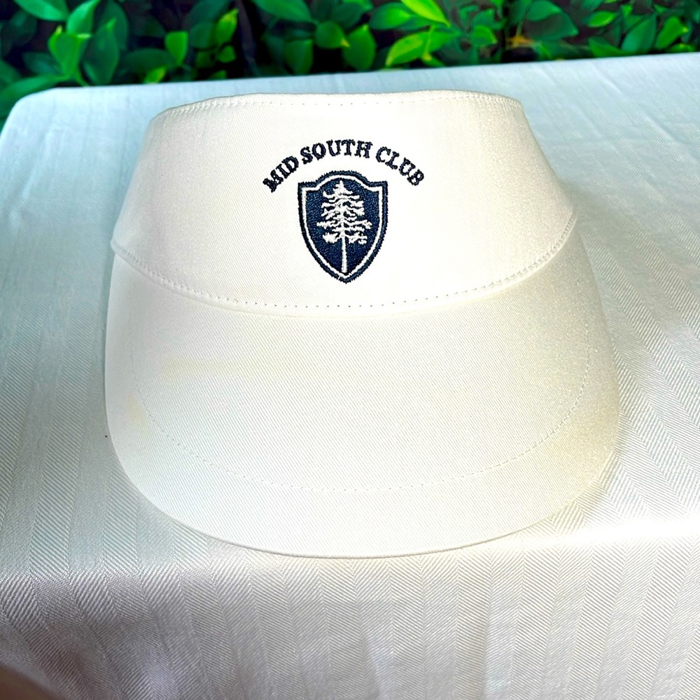Unisex visor with adjustable strap
